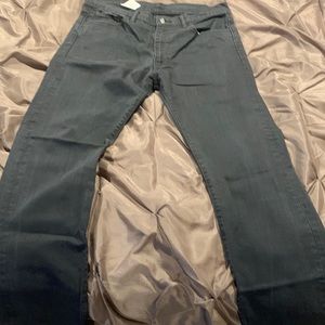 Dark gray 513 Levi’s jeans 36 by 32